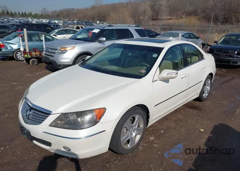 2006 Acura Rl 3.5 from USA, damaged, VIN JH4KB16596C010804